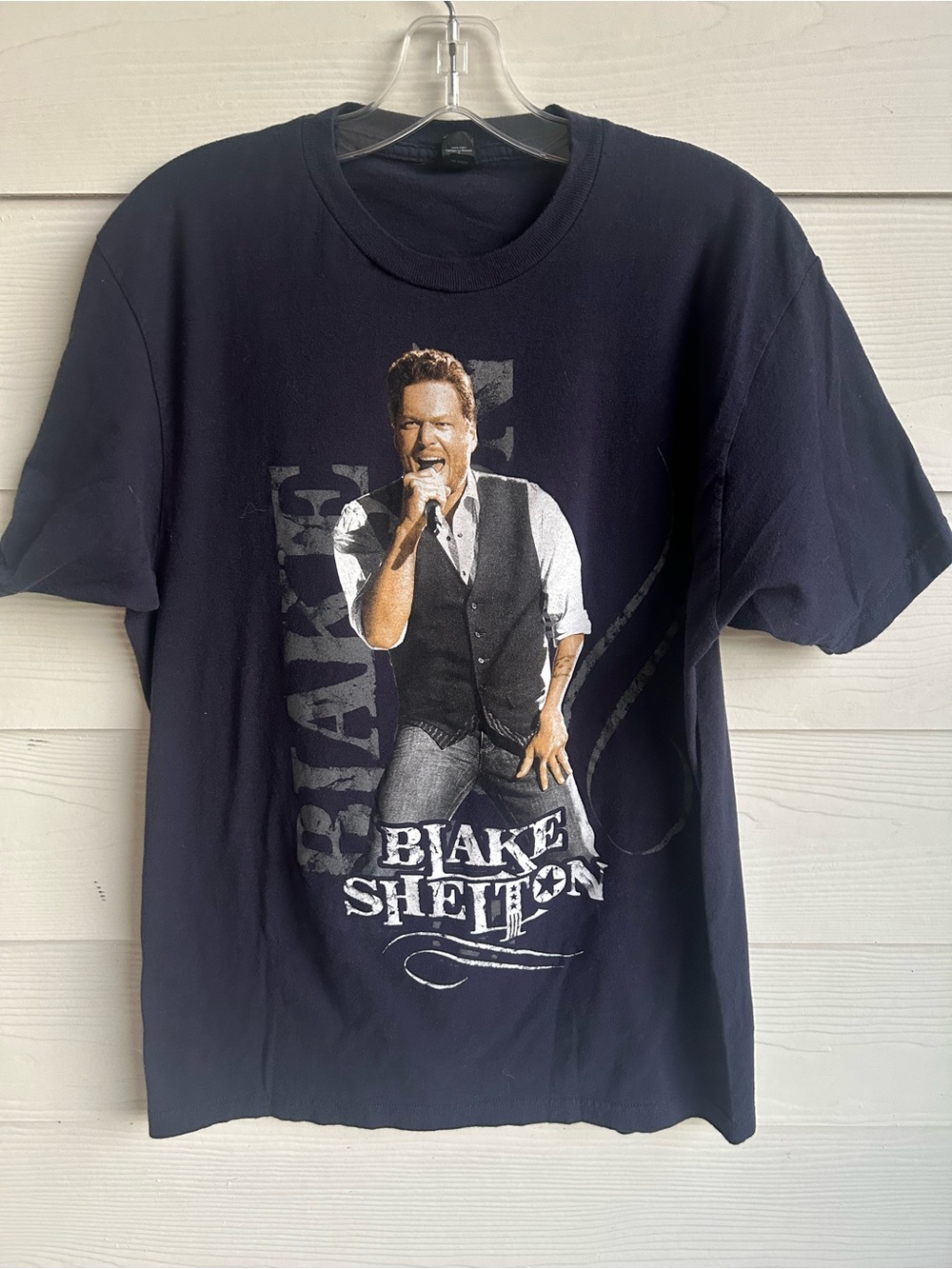 Blake Shelton 2014 Tour Short Sleeve T-Shirt - Black - Picture 4 of 7